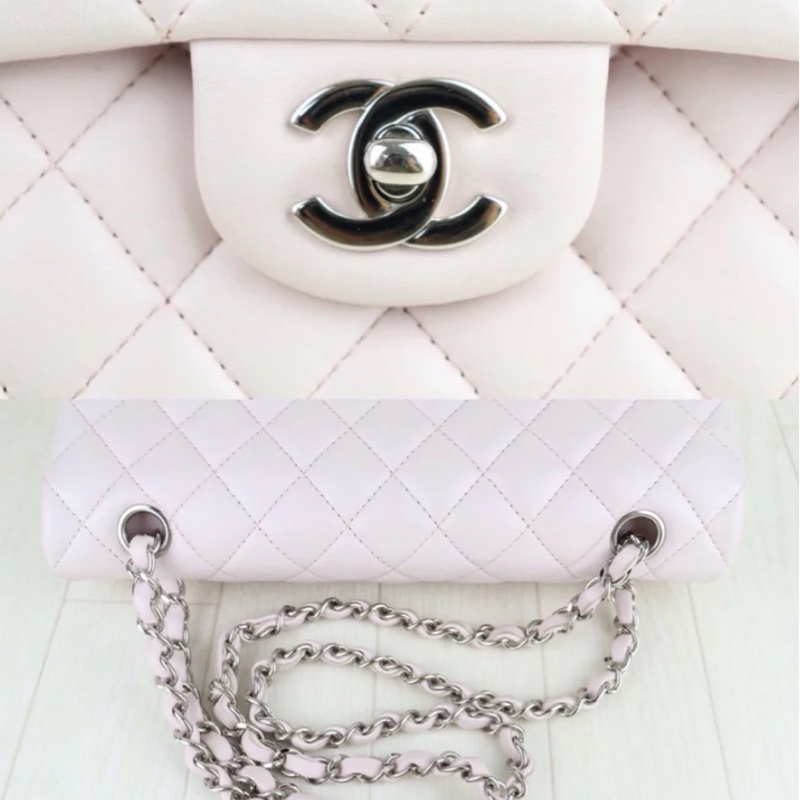 JL精品代購」  98新 Chanel 香奈兒 櫻花粉 cf25-6