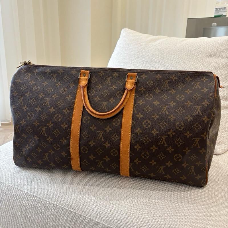 LV 原花高級大旅袋-7