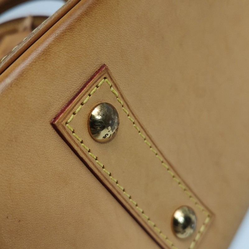 Louis Vuitton (LV) AlmaBB植鞣革Monogram印花貝殼包 肩背包-14