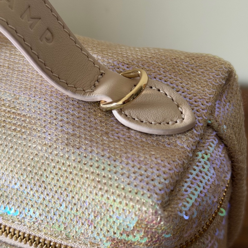 Longchamp Le Pliage Collection XS 迷你亮片包-4