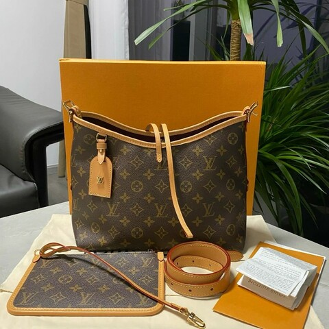 LV路易威登 carryall 小號 肩背包 斜背包 專櫃斷貨王！🈶購鉦