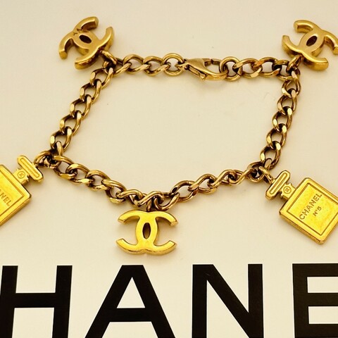 Chanel N°5系列香水手鍊