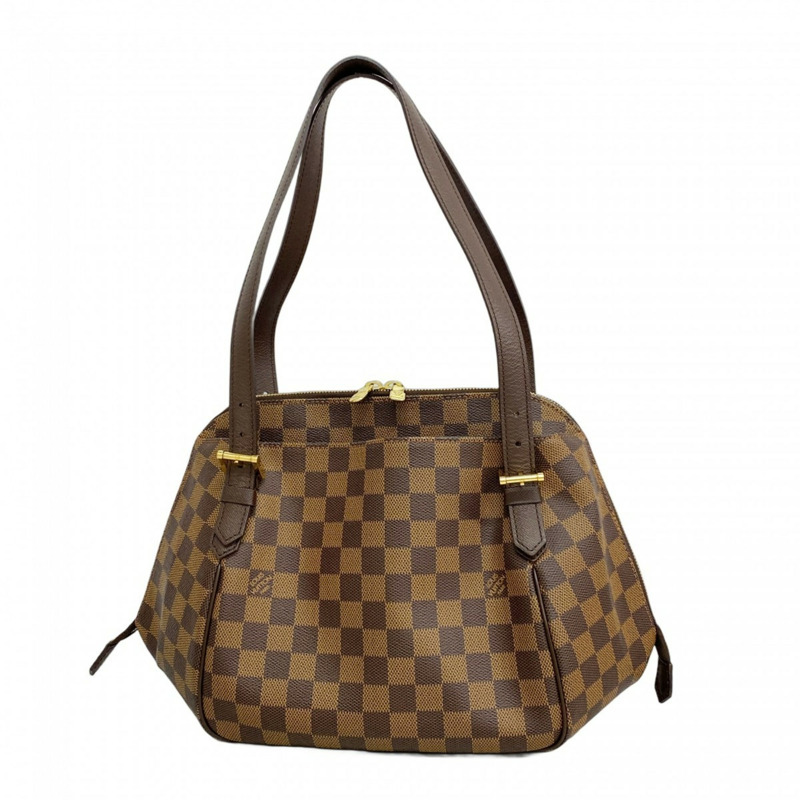 路易威登 Damier Belem MM 單肩包 N51174 Ebene 女式-0