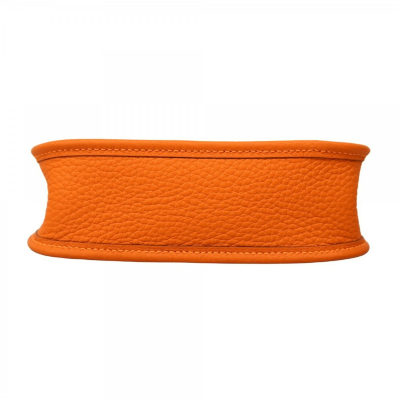 Hermes Hermès Evelyn TPM Taurillon Clemence 斜背包,橘色,K 印章,女款-2
