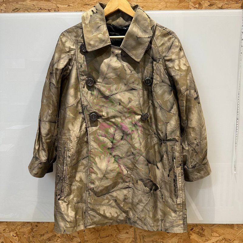 【美收精品】BURBERRY 迷彩風衣外套 4-118【隔月月中將轉賣至日本 上架期限30天】-0