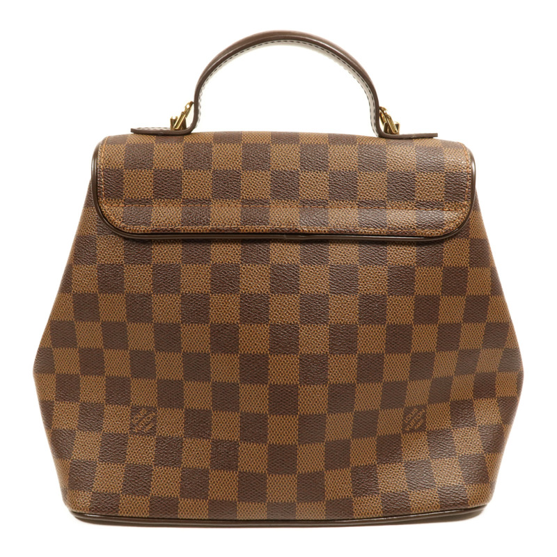 LOUIS VUITTON Damier Bergamo PM金扣手挽肩背兩用袋-1