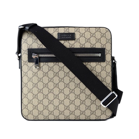 Gucci GG Supreme Crossbody Bag男士郵差包