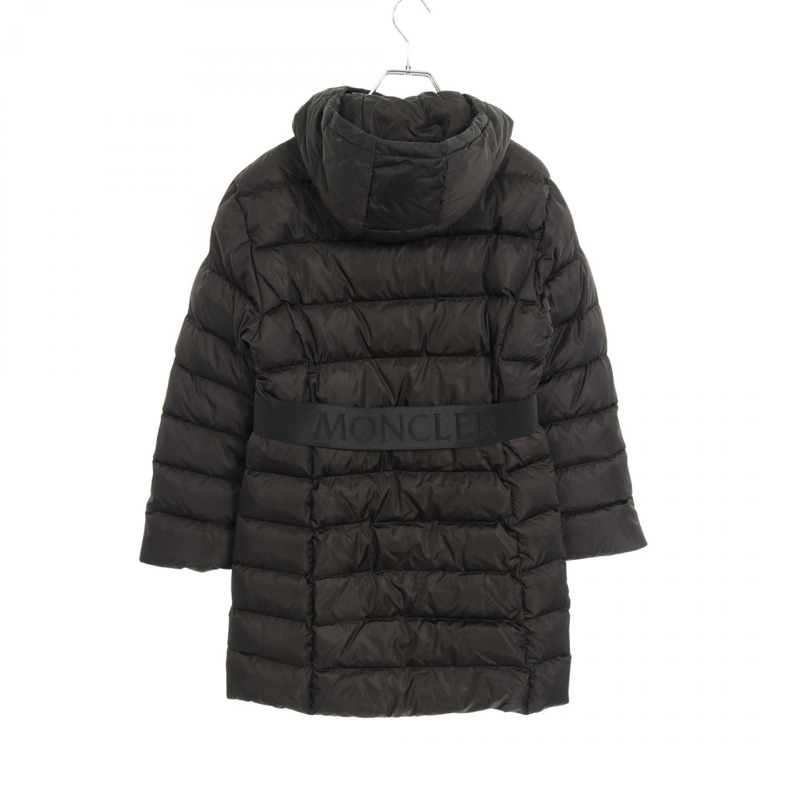 MONCLER DOMBES 連帽羽絨外套 1C00046 尼龍黑色 2 碼 二手女款-1