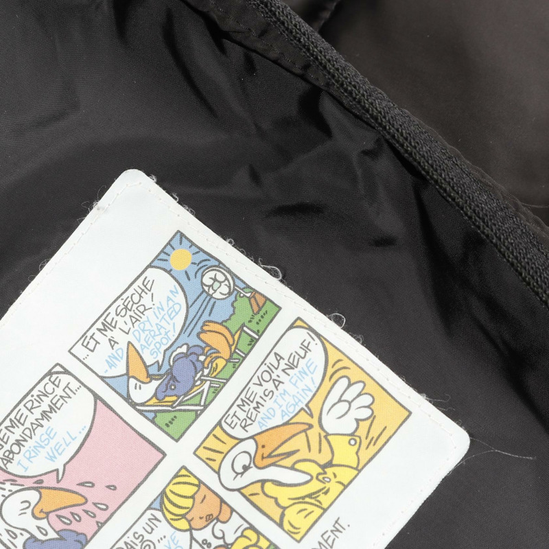 MONCLER DOMBES 連帽羽絨外套 1C00046 尼龍黑色 2 碼 二手女款-6