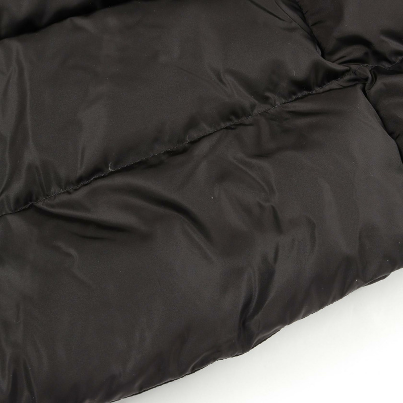MONCLER DOMBES 連帽羽絨外套 1C00046 尼龍黑色 2 碼 二手女款-7