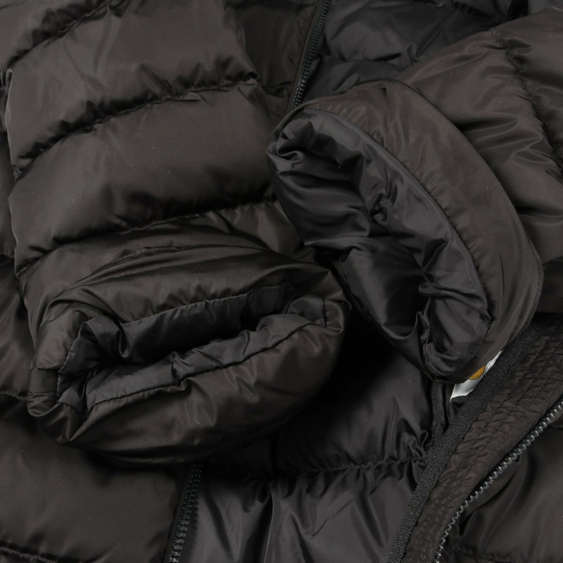 MONCLER DOMBES 連帽羽絨外套 1C00046 尼龍黑色 2 碼 二手女款-8
