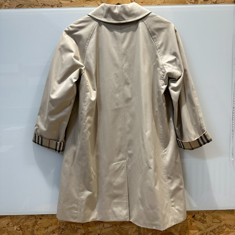 【美收精品】BURBERRY 米色風衣外套 4-138【隔月月中將轉賣至日本 上架期限30天】-1