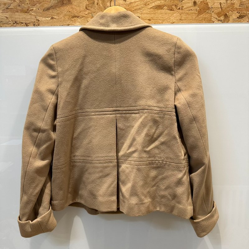 【美收精品】BURBERRY 棕色絨外套 4-149【隔月月中將轉賣至日本 上架期限30天】-1