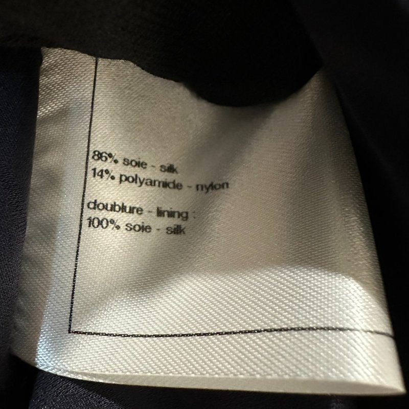 【美收精品】CHANEL 藍色短袖外套 4-151【隔月月中將轉賣至日本 上架期限30天】-6