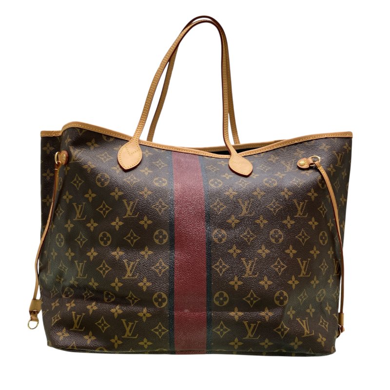 LOUIS VUITTON 路易威登 MONOGRAM NEVERFULL GM PVC托特包 棕色-0