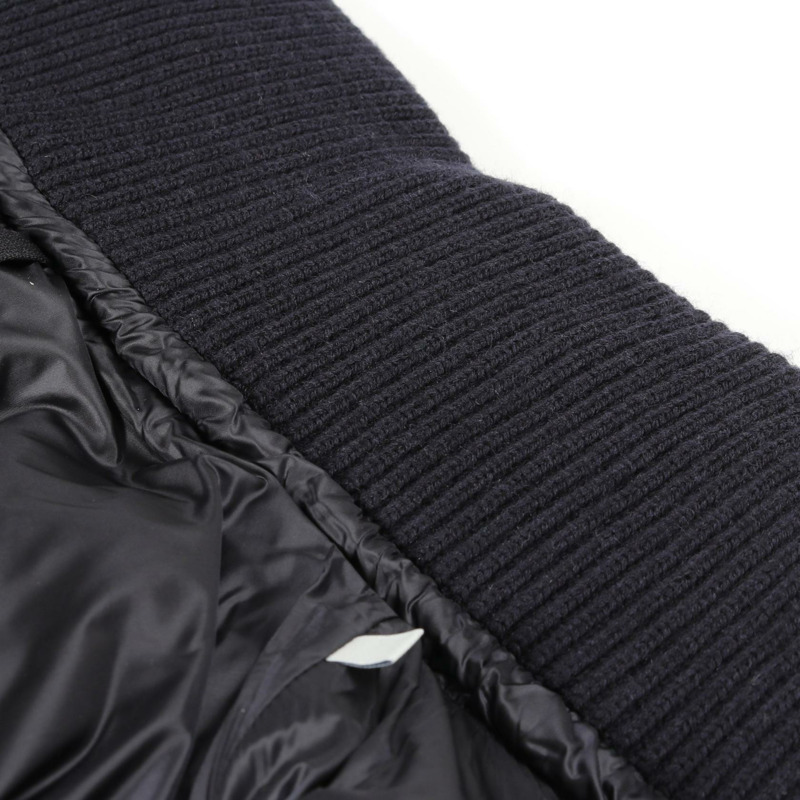 MONCLER LAUTERAARHORN 羽絨外套 1A51H00 尼龍 羔羊皮 海軍藍 #1 二手男款-7