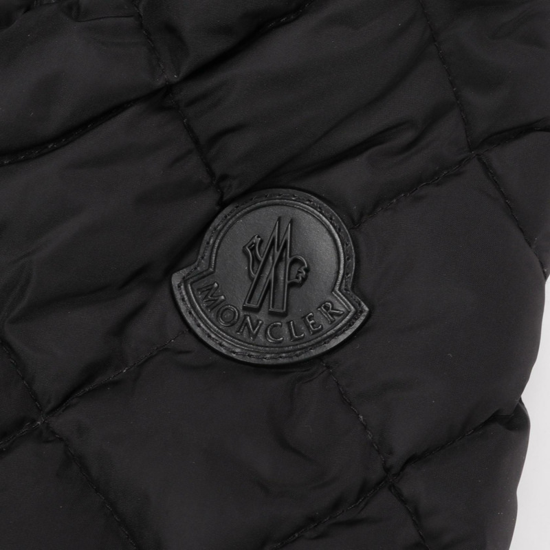 MONCLER FRED 羽絨外套 4031405 尼龍黑色 1 碼 二手男式-4