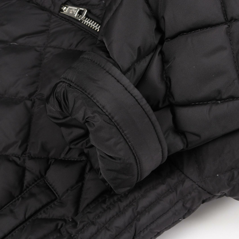 MONCLER FRED 羽絨外套 4031405 尼龍黑色 1 碼 二手男式-5