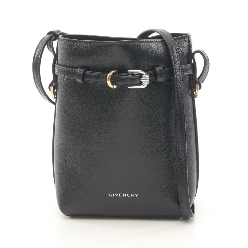 GIVENCHY VOYOU 單肩包 BB60NAB1Q7001 皮革 黑色 全新 女款-0