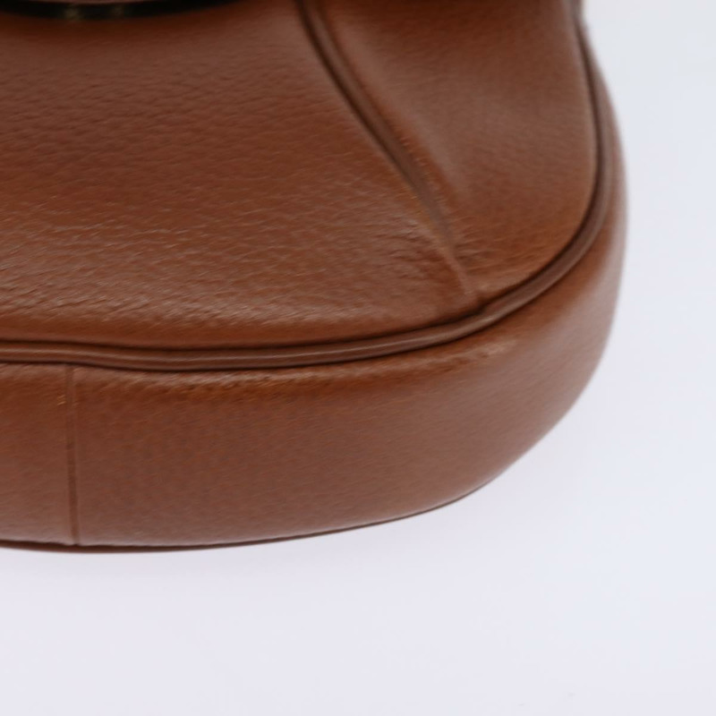 【日本直送】Burberry 棕色金色皮革肩背包 正品 bs29470-8