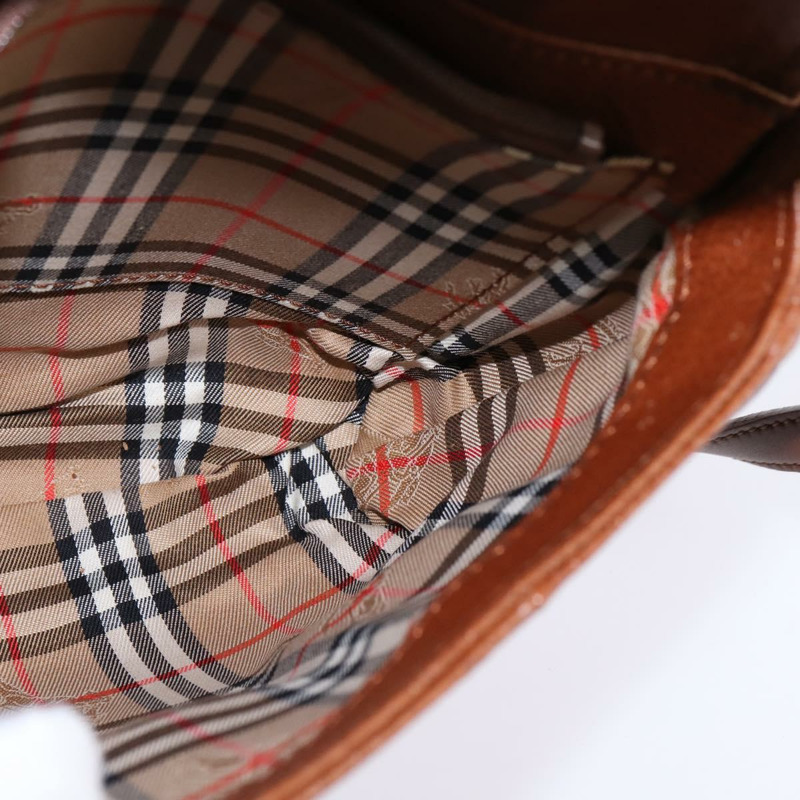 【日本直送】Burberry 棕色金色皮革肩背包 正品 bs29470-17