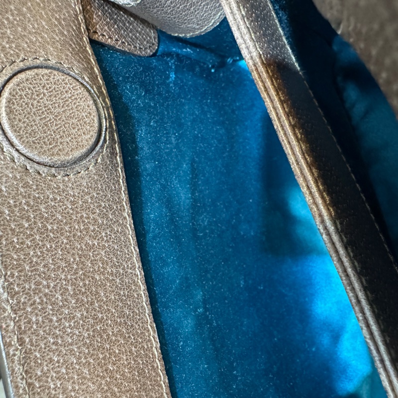 GUCCI 原花ophidia系列磁吸金鍊孫芸芸包503877-11