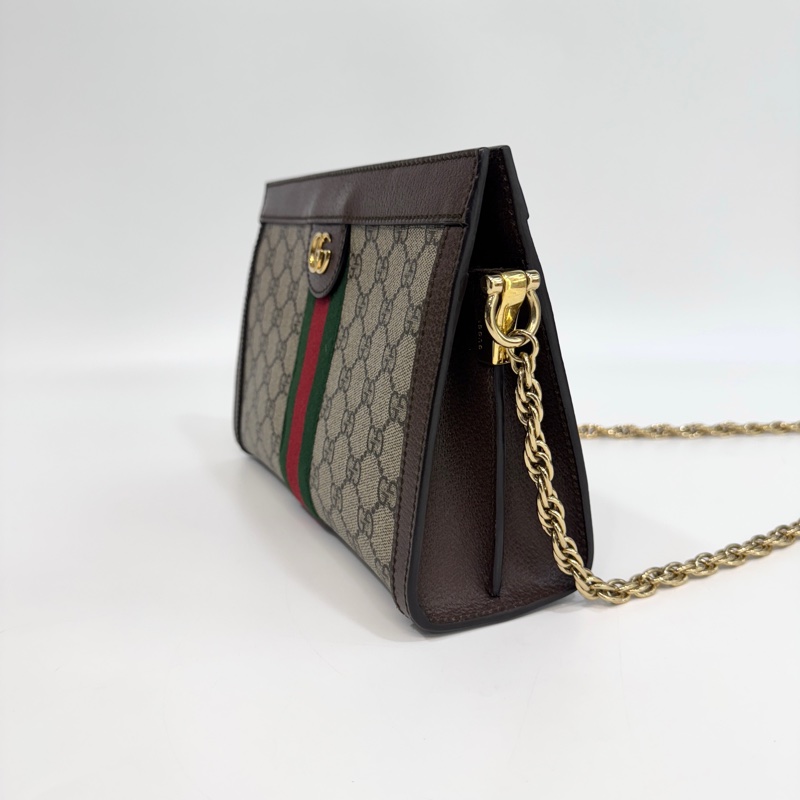 GUCCI 原花ophidia系列磁吸金鍊孫芸芸包503877-1
