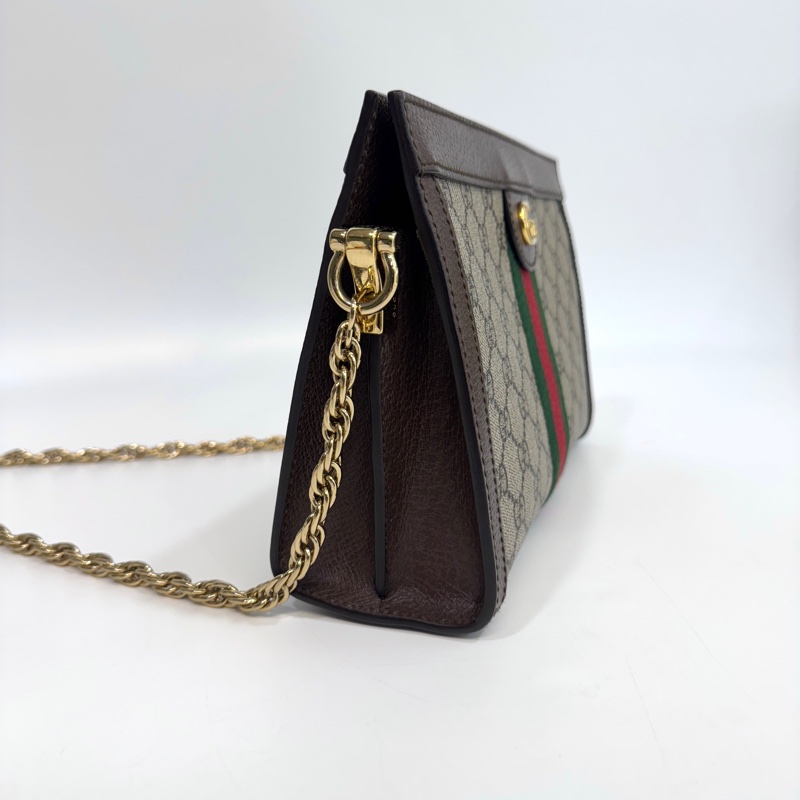 GUCCI 原花ophidia系列磁吸金鍊孫芸芸包503877-2