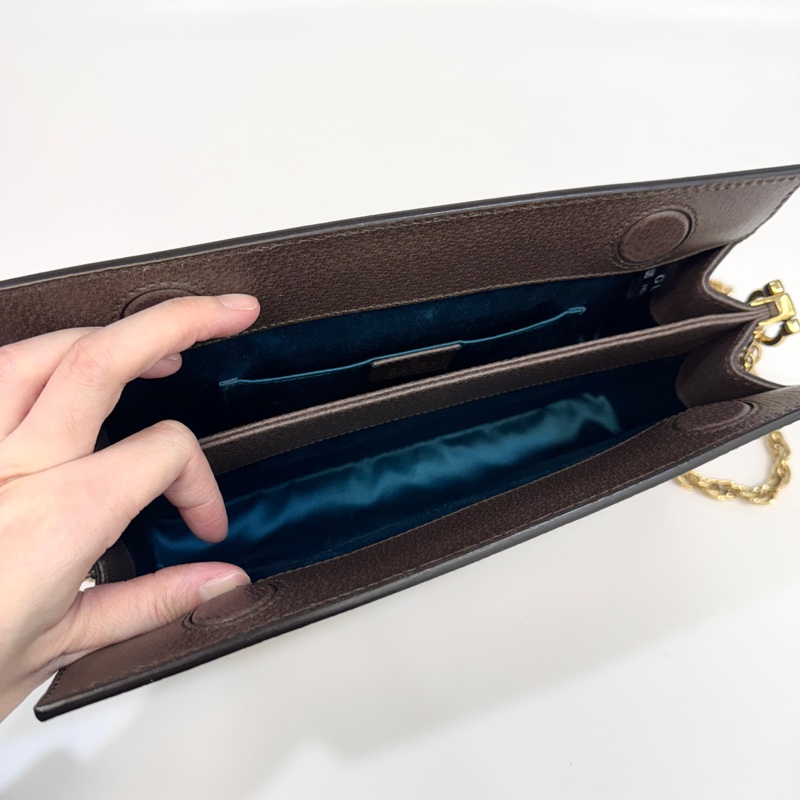 GUCCI 原花ophidia系列磁吸金鍊孫芸芸包503877-6