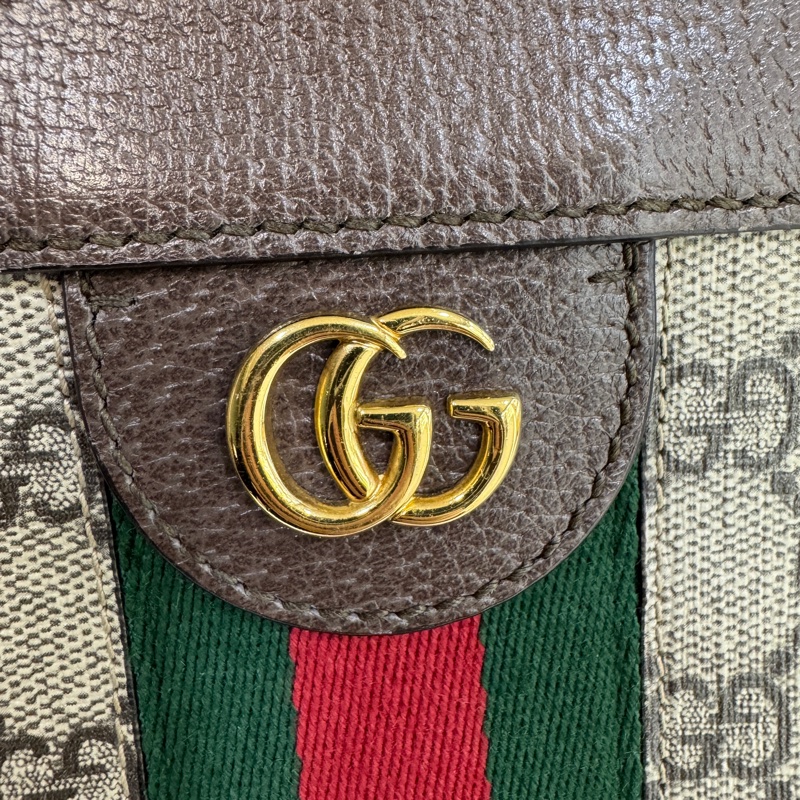 GUCCI 原花ophidia系列磁吸金鍊孫芸芸包503877-11