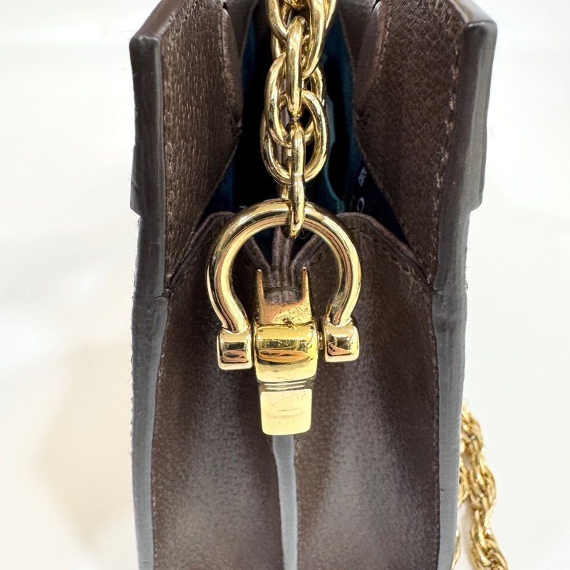 GUCCI 原花ophidia系列磁吸金鍊孫芸芸包503877-13