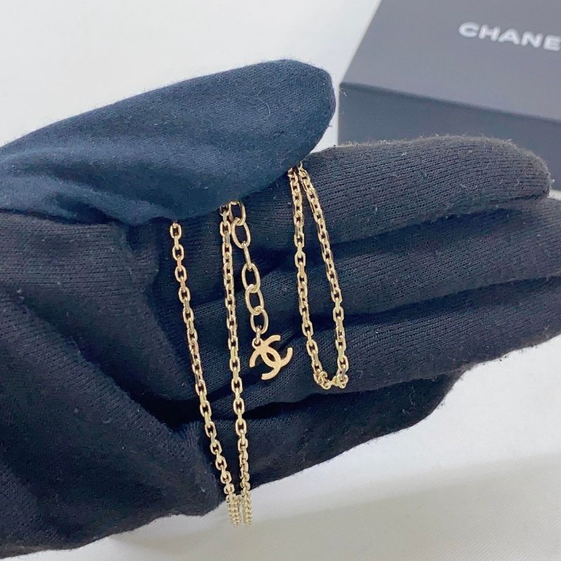 CHANEL 全新21新款金屬吊墜項鏈-6