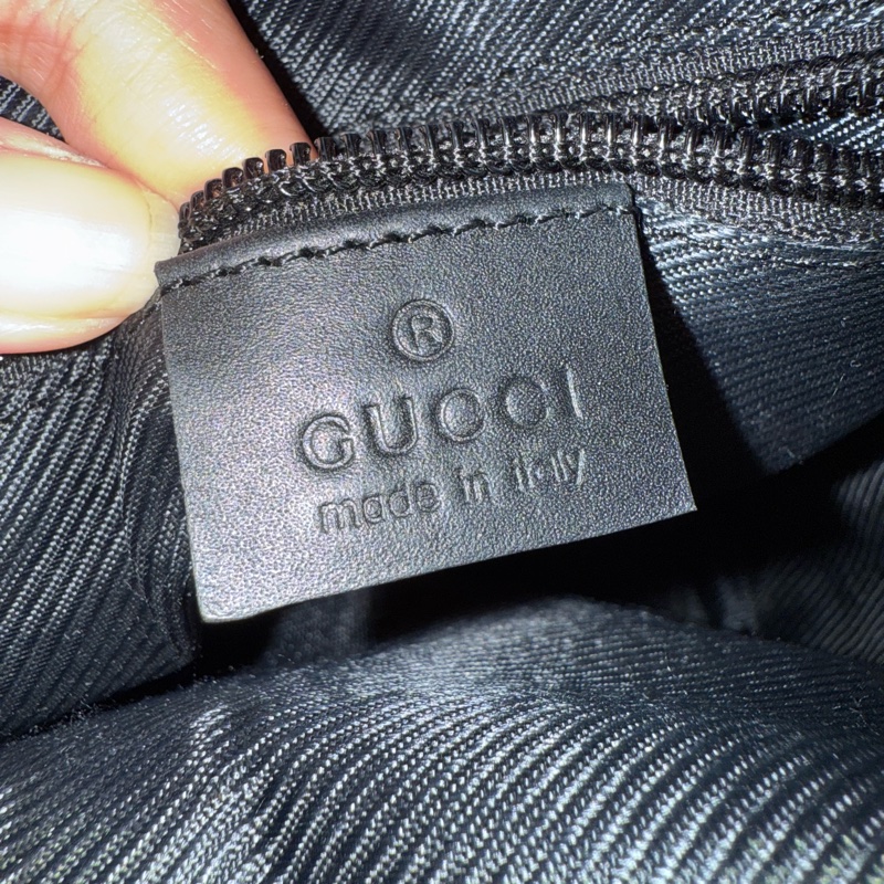 🌸 GUCCI 經典 GG Supreme 帆布斜背包|男女皆適用|二手經典精品-4