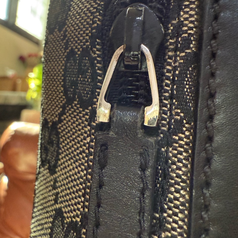 🌸 GUCCI 經典 GG Supreme 帆布斜背包|男女皆適用|二手經典精品-23