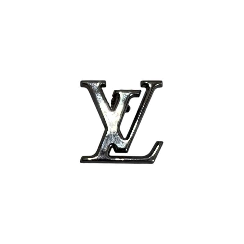 Louis Vuitton 銀色金屬胸針-0