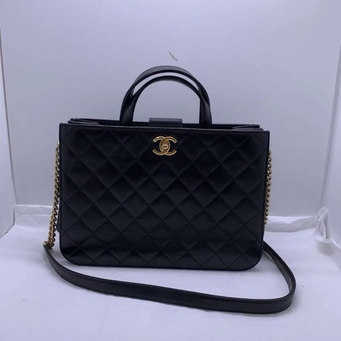 Chanel 季節包 2way 手提包和單肩包 黑色手提包