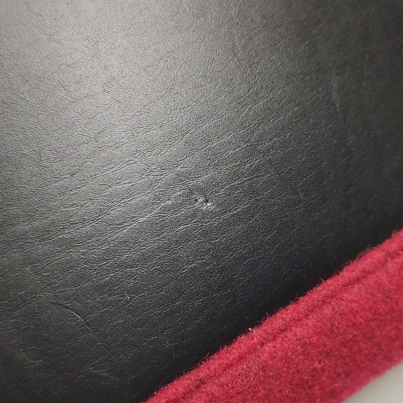 Celine Belt鮎魚包迷你牛皮拼皮紐結飾帶單肩包-15