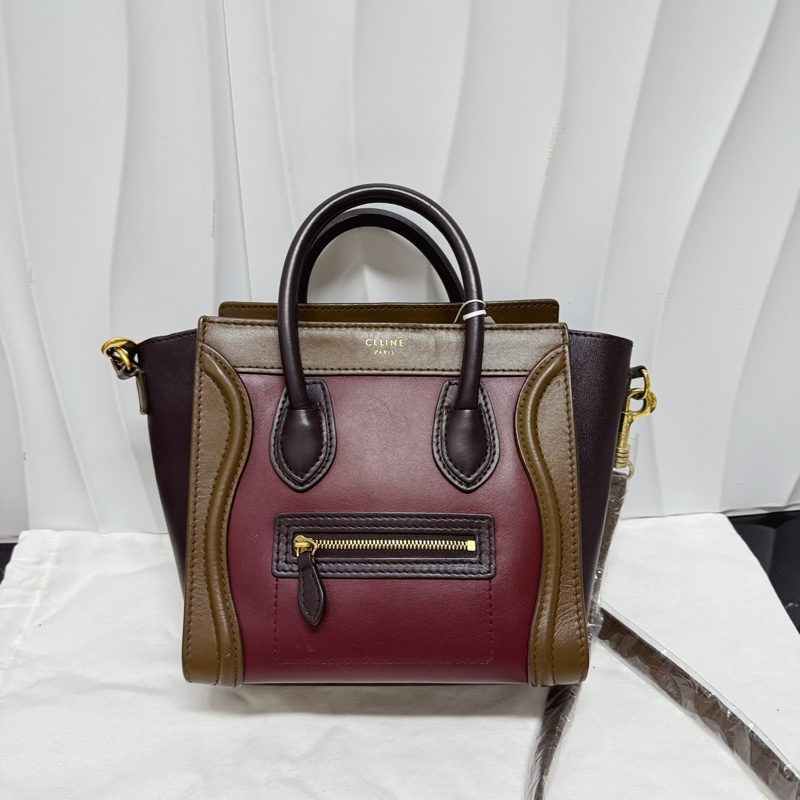 Celine笑臉包 囧包 Nano luggage-0