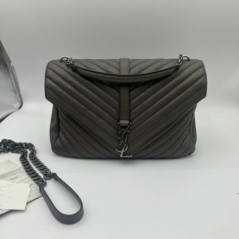SAINT LAURENT 大號學院風單肩包