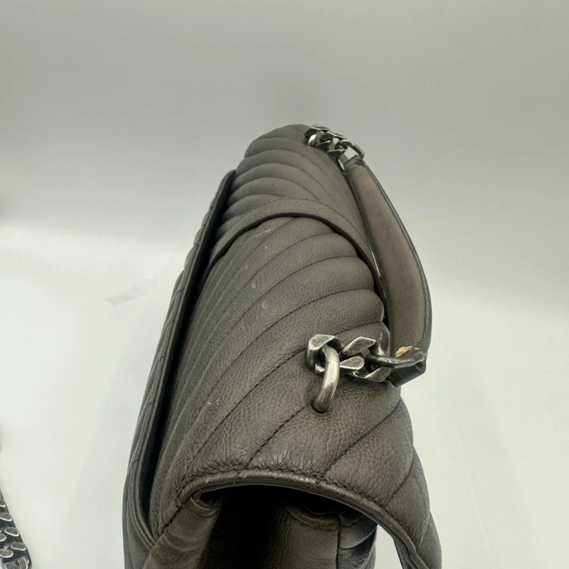 SAINT LAURENT 大號學院風單肩包-8