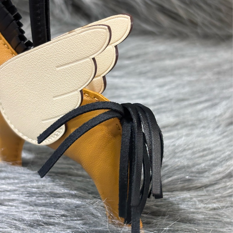 HERMES RODEO MM 咖白黑中馬 馬 飛馬 BIRKIN KELLY 吊飾 掛飾-3