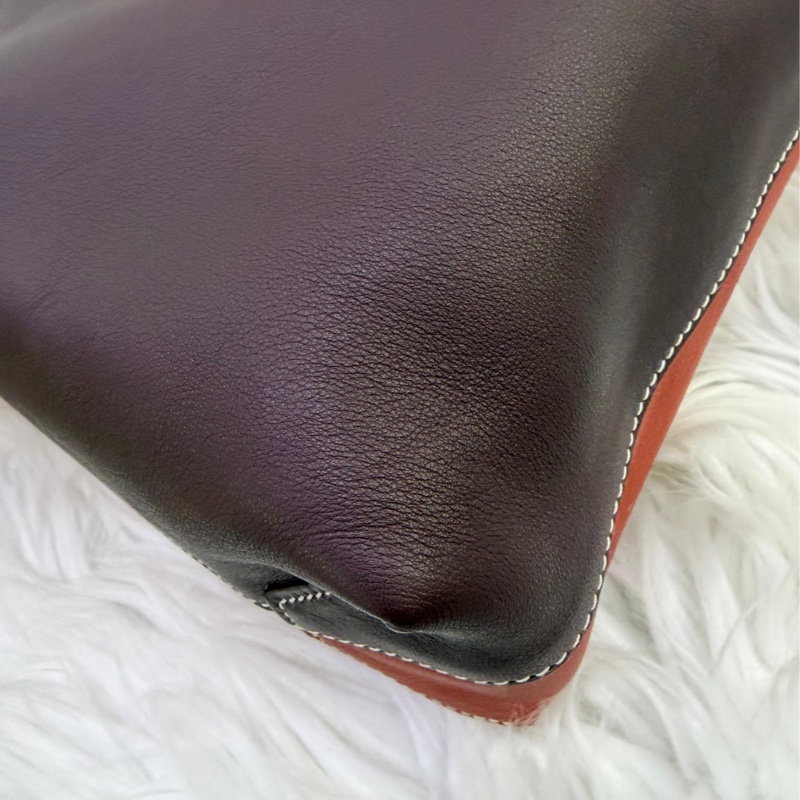 Hermès Double Sens Tote bag in 4 Color Leather .-7