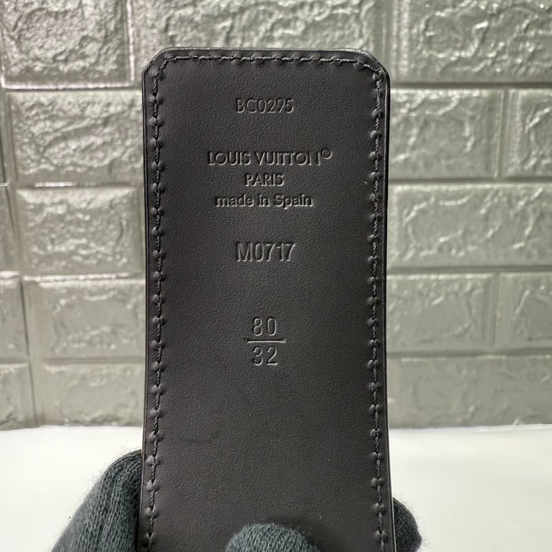 LV 全新 Shadow雙面皮帶-8