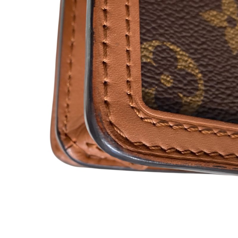 LOUIS VUITTON 路易威登 M45959 Dauphine MiNi PVC帆布 皮革 肩背包 雙色老花-17