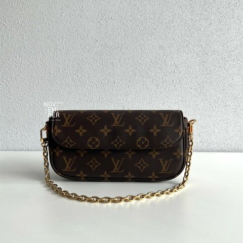 閒置新✨ Louis Vuitton LV 路易威登 ivy WOC 老花