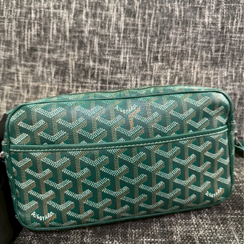 GOYARD綠色相機包-3