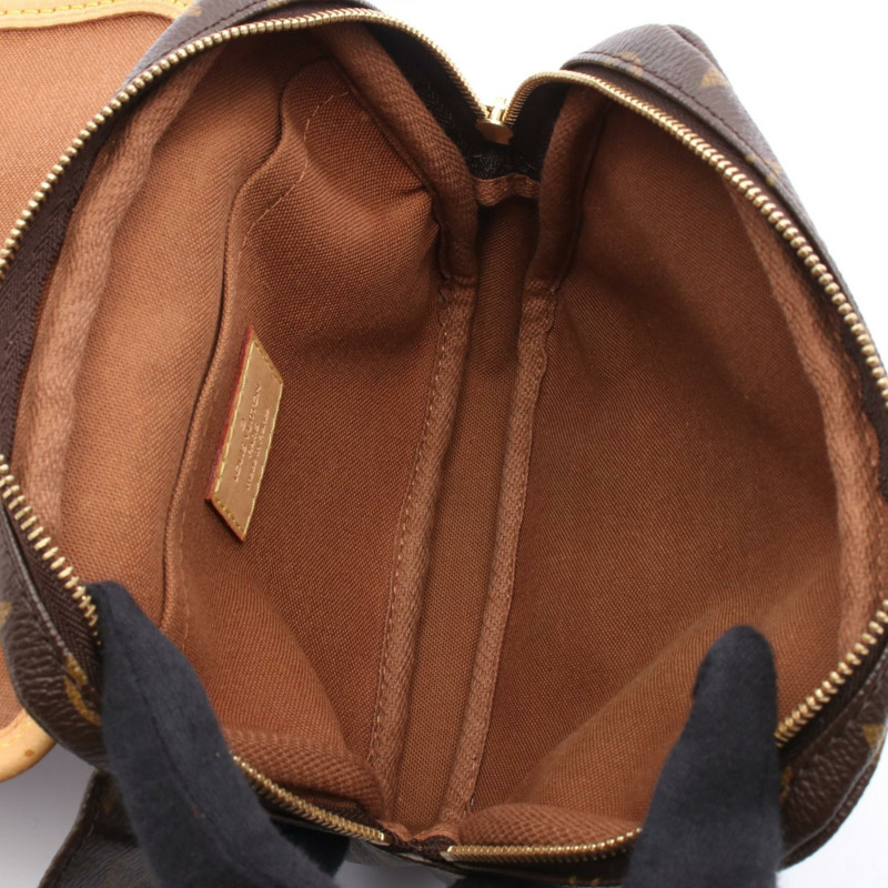 LOUIS VUITTON Bum Bosphore 腰包 M40108 Monogram 帆布 棕色 二手 女士 LV-2