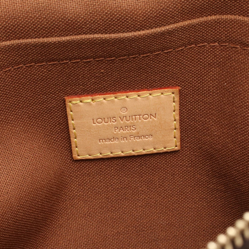 LOUIS VUITTON Bum Bosphore 腰包 M40108 Monogram 帆布 棕色 二手 女士 LV-3