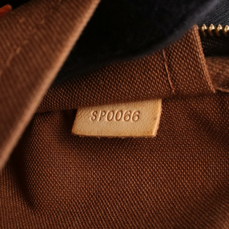 LOUIS VUITTON Bum Bosphore 腰包 M40108 Monogram 帆布 棕色 二手 女士 LV-4