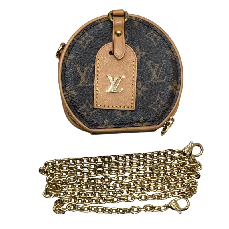 LOUIS VUITTON 路易威登 M68570 BOITE CHAPEAU MINI PVC帆布 肩背包 棕色老花-0